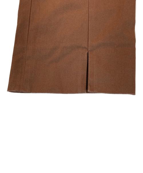 LORO PIANA（ロロピアーナ）LORO PIANA (ロロピアーナ) ベルテッドパンツ ブラウン サイズ:38の古着・服飾アイテム