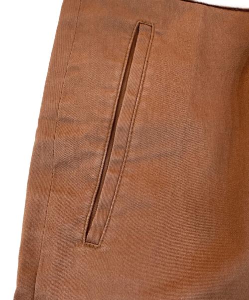 LORO PIANA（ロロピアーナ）LORO PIANA (ロロピアーナ) ベルテッドパンツ ブラウン サイズ:38の古着・服飾アイテム
