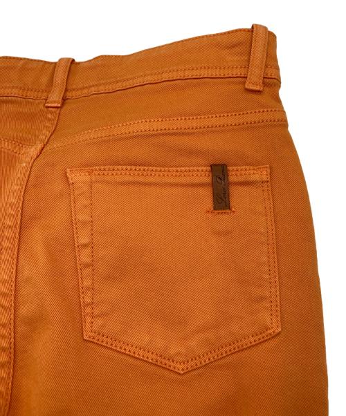 LORO PIANA（ロロピアーナ）LORO PIANA (ロロピアーナ) カラーデニムパンツ オレンジ サイズ:38の古着・服飾アイテム