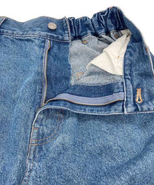 AFB（エーエフビー）AFB (エーエフビー) ハーフデニムパンツ ブルー サイズ:Mの古着・服飾アイテム