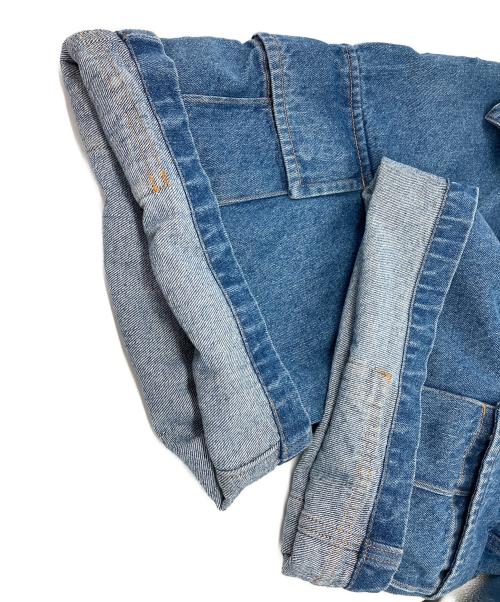 AFB（エーエフビー）AFB (エーエフビー) ハーフデニムパンツ ブルー サイズ:Mの古着・服飾アイテム