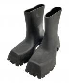BALENCIAGAバレンシアガ）の古着「Trooper rubber low boots」｜ブラック