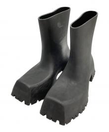 BALENCIAGA（バレンシアガ）の古着「Trooper rubber low boots」｜ブラック