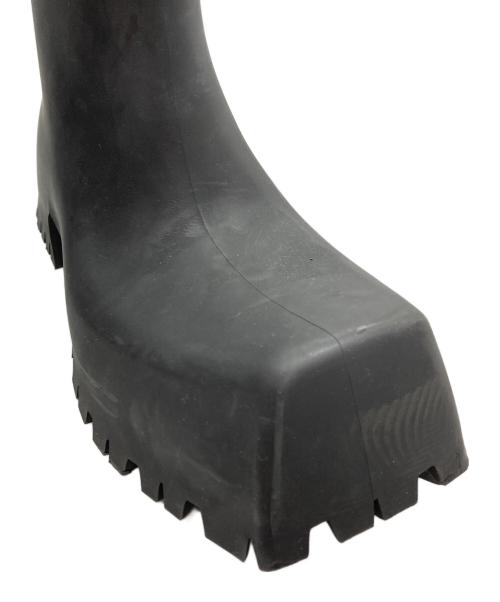 BALENCIAGA（バレンシアガ）BALENCIAGA (バレンシアガ) Trooper rubber low boots ブラック サイズ:UK８の古着・服飾アイテム