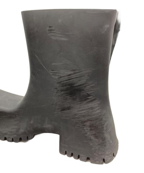 BALENCIAGA（バレンシアガ）BALENCIAGA (バレンシアガ) Trooper rubber low boots ブラック サイズ:UK８の古着・服飾アイテム