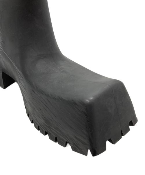 BALENCIAGA（バレンシアガ）BALENCIAGA (バレンシアガ) Trooper rubber low boots ブラック サイズ:UK８の古着・服飾アイテム