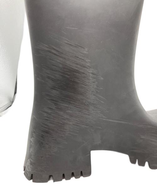 BALENCIAGA（バレンシアガ）BALENCIAGA (バレンシアガ) Trooper rubber low boots ブラック サイズ:UK８の古着・服飾アイテム
