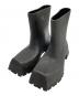 BALENCIAGA（バレンシアガ）の古着「Trooper rubber low boots」｜ブラック