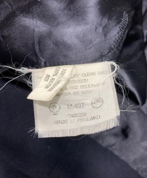 Aquascutum（アクアスキュータム）Aquascutum (アクアスキュータム) ウールチェスターコート ネイビー サイズ:記載なしの古着・服飾アイテム