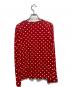PLAY COMME des GARCONS (プレイコムデギャルソン) ドットカットソー レッド サイズ:M：8000円
