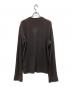 COMME des GARCONS HOMME (コムデギャルソン オム) ボーダーカーディガン ブラック×ボルドー サイズ:S：12000円