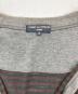 中古・古着 COMME des GARCONS HOMME (コムデギャルソン オム) ボーダーカーディガン ブラック×ボルドー サイズ:S：12000円