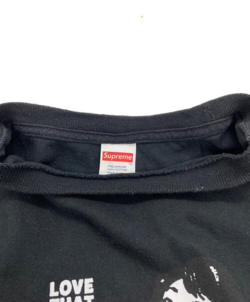 SUPREME（シュプリーム）SUPREME (シュプリーム) LOVE THAT TEE ブラック サイズ:XLの古着・服飾アイテム