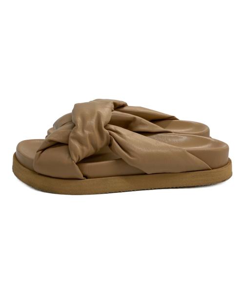 CABAN（キャバン）CABAN (キャバン) ノットサンダル ベージュ サイズ:SIZE 37の古着・服飾アイテム