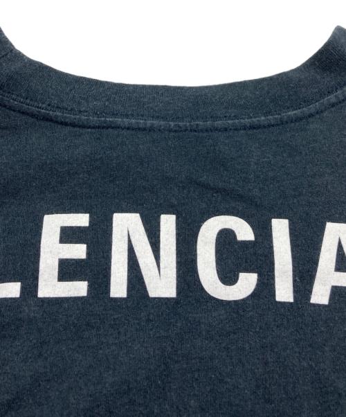 BALENCIAGA（バレンシアガ）BALENCIAGA (バレンシアガ) バックロゴＴシャツ ブラック サイズ:Sの古着・服飾アイテム