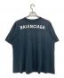 BALENCIAGA (バレンシアガ) バックロゴＴシャツ ブラック サイズ:S：14000円