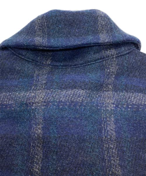 POLO RALPH LAUREN（ポロ・ラルフローレン）POLO RALPH LAUREN (ポロ・ラルフローレン) チェックウールジャケット ネイビー×グリーン サイズ:Mの古着・服飾アイテム