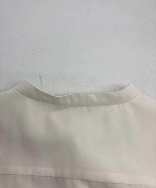 BALLSEY（ボールジィ）BALLSEY (ボールジィ) クリアデシン ボウタイブラウス ホワイト サイズ:SIZE 36の古着・服飾アイテム