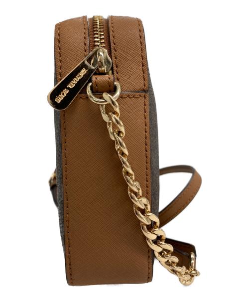 MICHAEL KORS（マイケルコース）MICHAEL KORS (マイケルコース) ショルダーバッグ ブラウンの古着・服飾アイテム