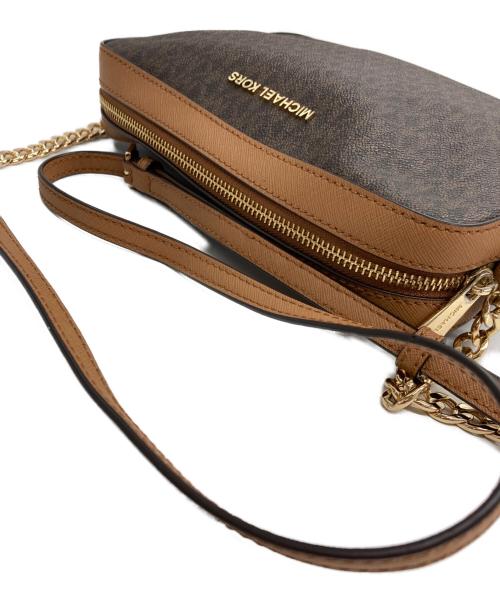 MICHAEL KORS（マイケルコース）MICHAEL KORS (マイケルコース) ショルダーバッグ ブラウンの古着・服飾アイテム