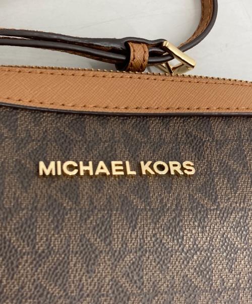 MICHAEL KORS（マイケルコース）MICHAEL KORS (マイケルコース) ショルダーバッグ ブラウンの古着・服飾アイテム