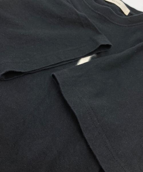 jent louis（ジェントルイス）jent louis (ジェントルイス) ロゴプリントTシャツ ブラック サイズ:Lの古着・服飾アイテム