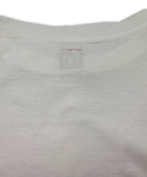HUMAN MADE（ヒューマンメイド）HUMAN MADE (ヒューマンメイド) ハートロゴ長袖カットソー ホワイト サイズ:Lの古着・服飾アイテム