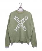 KENZOケンゾー）の古着「スウェット」｜黄緑