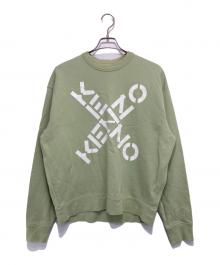 KENZO（ケンゾー）の古着「スウェット」｜黄緑