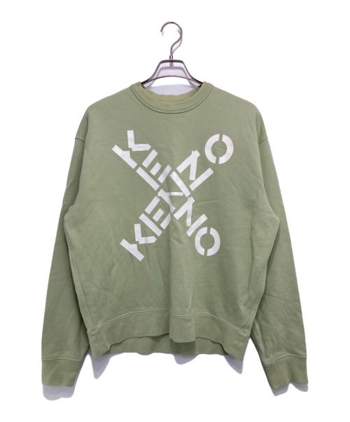 KENZO（ケンゾー）KENZO (ケンゾー) スウェット 黄緑 サイズ:Sの古着・服飾アイテム