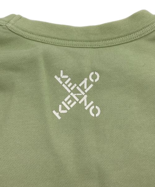 KENZO（ケンゾー）KENZO (ケンゾー) スウェット 黄緑 サイズ:Sの古着・服飾アイテム
