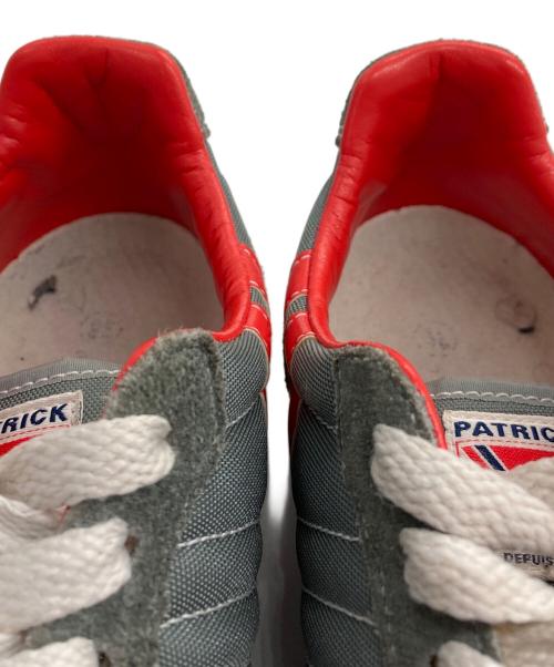 PATRICK（パトリック）PATRICK (パトリック) マラソン｜MARATHON グレー×レッド サイズ:36の古着・服飾アイテム