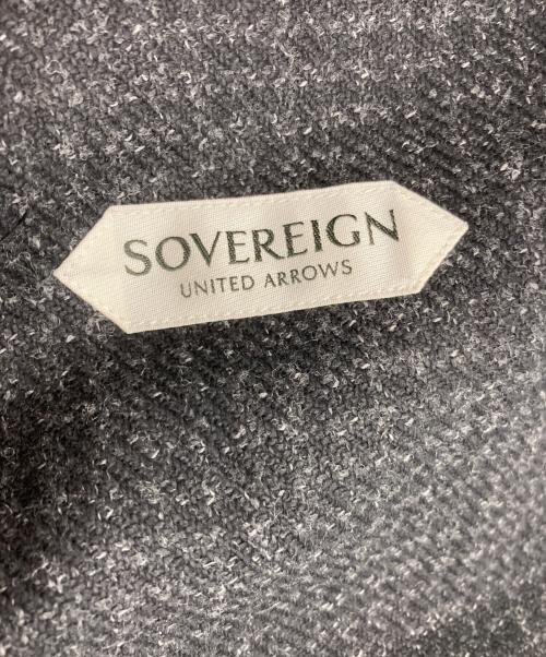 SOVEREIGN（ソブリン）SOVEREIGN (ソブリン) ハウンドトゥース柄3Bジャケット ブラック サイズ:Sの古着・服飾アイテム