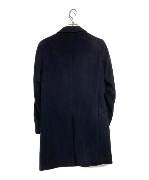UNITED ARROWS（ユナイテッドアローズ）UNITED ARROWS (ユナイテッドアローズ) ウール カシミヤ ビーバーチェスターコート ブラック サイズ:Sの古着・服飾アイテム