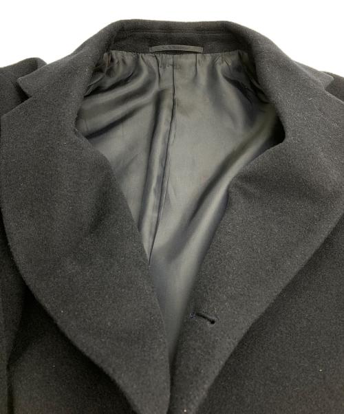 UNITED ARROWS（ユナイテッドアローズ）UNITED ARROWS (ユナイテッドアローズ) ウール カシミヤ ビーバーチェスターコート ブラック サイズ:Sの古着・服飾アイテム