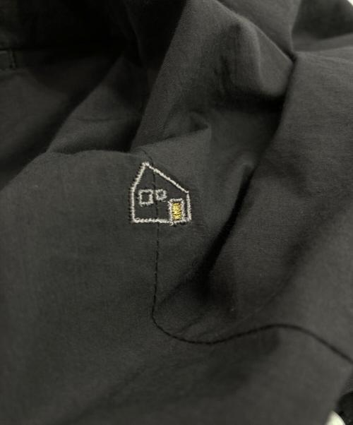 HUIS（ハウス）HUIS (ハウス) タイプライタークロスロングシャツ グレー サイズ:Fの古着・服飾アイテム