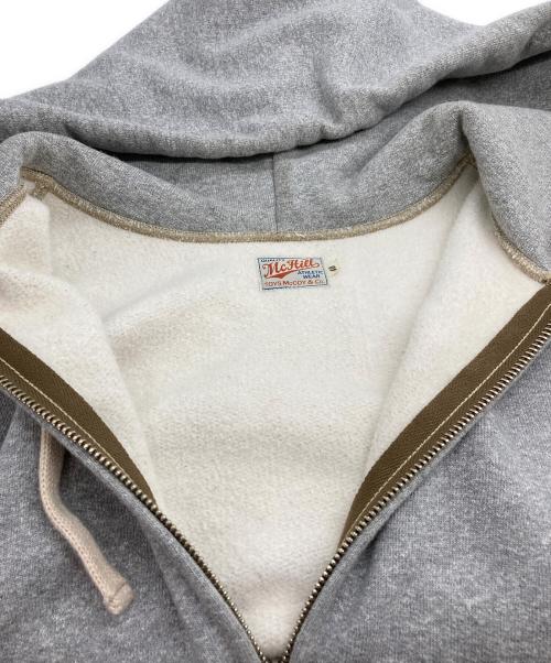 TOYS MCCOY（トイズマッコイ）TOYS MCCOY (トイズマッコイ) McHILL ジップアップスウェットパーカー グレー サイズ:40の古着・服飾アイテム