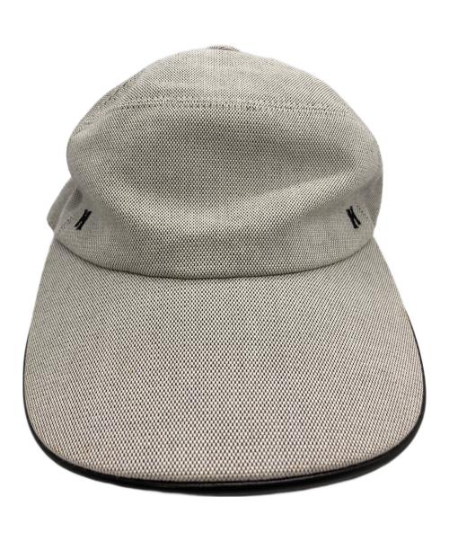 HERMES（エルメス）HERMES (エルメス) Hロゴキャップ ベージュの古着・服飾アイテム