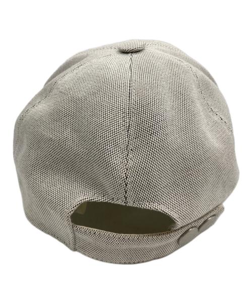 HERMES（エルメス）HERMES (エルメス) Hロゴキャップ ベージュの古着・服飾アイテム