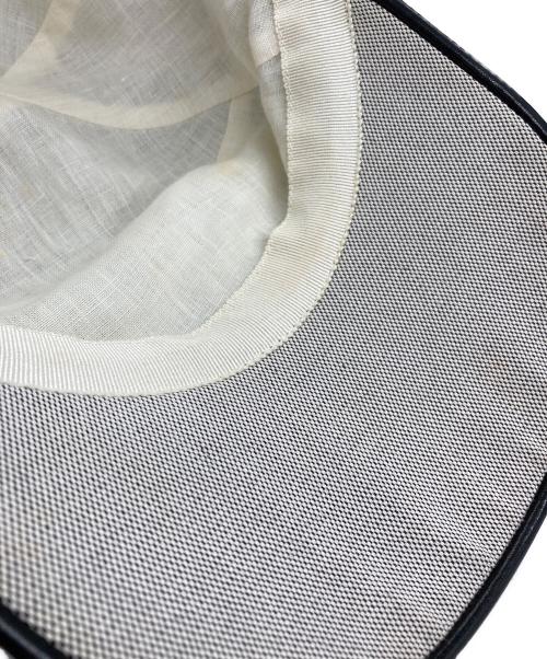 HERMES（エルメス）HERMES (エルメス) Hロゴキャップ ベージュの古着・服飾アイテム