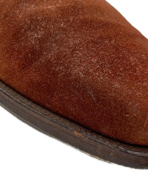 Crockett & Jones（クロケット＆ジョーンズ）Crockett & Jones (クロケット＆ジョーンズ) HIGHBURY スウェードプレーントゥシューズ ブラウン サイズ:6Eの古着・服飾アイテム