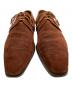 Crockett & Jones (クロケット＆ジョーンズ) HIGHBURY スウェードプレーントゥシューズ ブラウン サイズ:6E：15000円