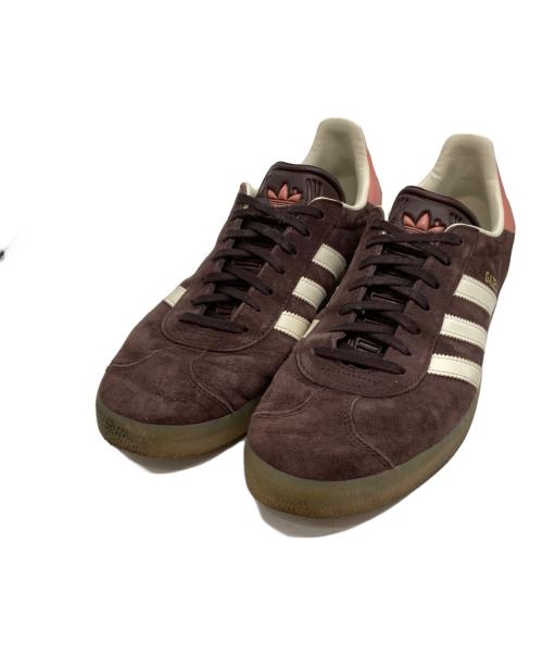 adidas（アディダス）adidas (アディダス) ガゼル / Gazelle ブラウン×ピンク サイズ:US10の古着・服飾アイテム