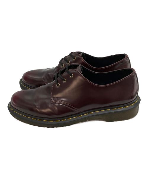 Dr.Martens（ドクターマーチン）Dr.Martens (ドクターマーチン) 14046 3ホールシューズ ボルドー サイズ:UK8の古着・服飾アイテム