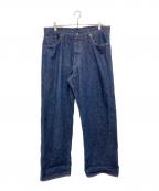 COMOLIコモリ）の古着「Denim 5P PANT」｜インディゴ