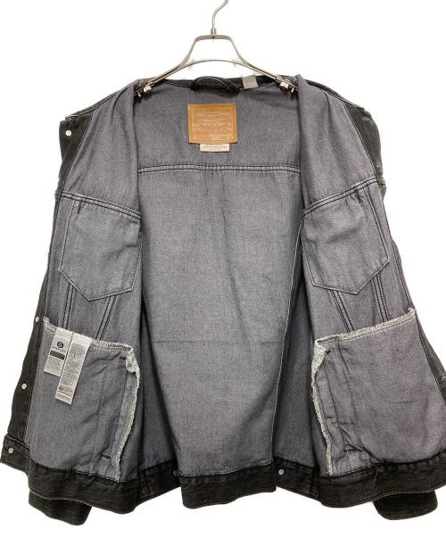 LEVI'S PReMIUM（リーバイス プレミアム）LEVI'S PReMIUM (リーバイス プレミアム) リラックスフィット トラッカージャケット ブラック サイズ:Lの古着・服飾アイテム