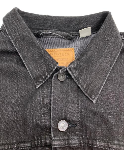LEVI'S PReMIUM（リーバイス プレミアム）LEVI'S PReMIUM (リーバイス プレミアム) リラックスフィット トラッカージャケット ブラック サイズ:Lの古着・服飾アイテム