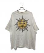SAINT MICHAELセントマイケル）の古着「CP SS TEE/SUN/WHITE」｜ホワイト