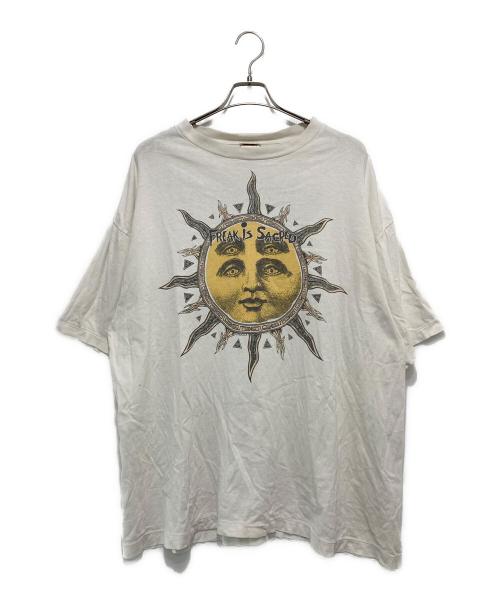 SAINT MICHAEL（セントマイケル）SAINT MICHAEL (セントマイケル) CP SS TEE/SUN/WHITE ホワイト サイズ:XXLの古着・服飾アイテム