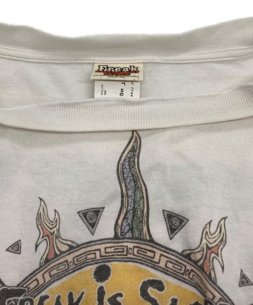 SAINT MICHAEL（セントマイケル）SAINT MICHAEL (セントマイケル) CP SS TEE/SUN/WHITE ホワイト サイズ:XXLの古着・服飾アイテム